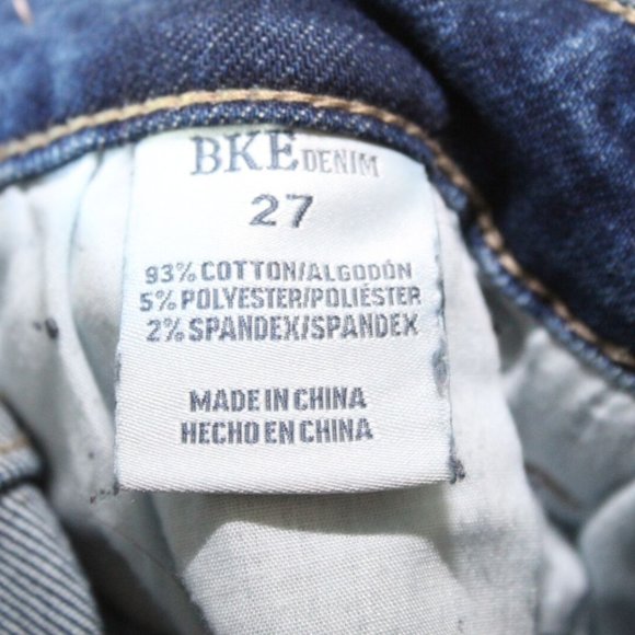 BKE The Buckle Parker High Rise Skinny Jeans Distressed Women's Size 27 H13521 - Picture 10 of 12